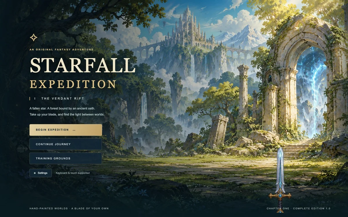 Title screen