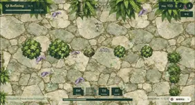 Actual recording: movement and survival combat