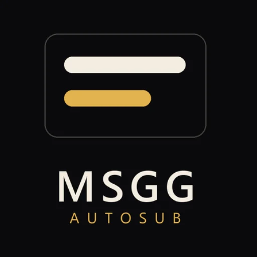 MSGG AutoSub｜VTuber 多語字幕（日→繁中/英）