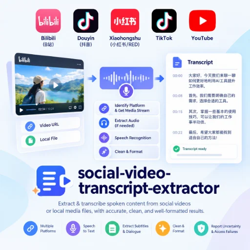social-video-transcript-extractor