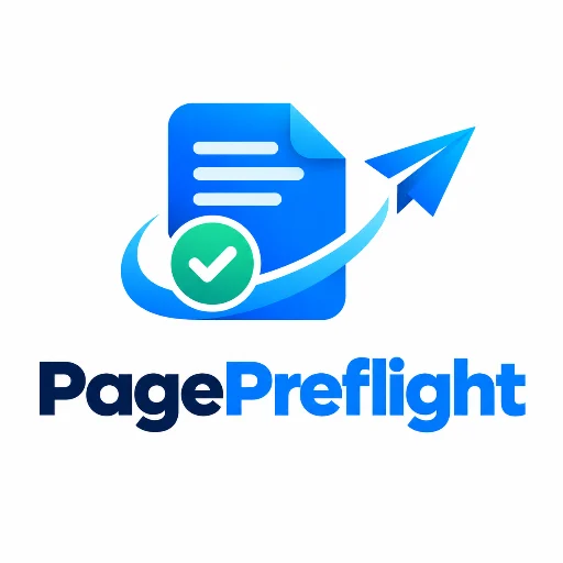 PagePreflight — Free HTML & SEO Preflight Check