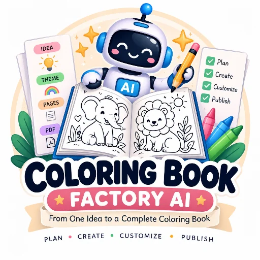 COLORING BOOK FACTORY AI v1.0