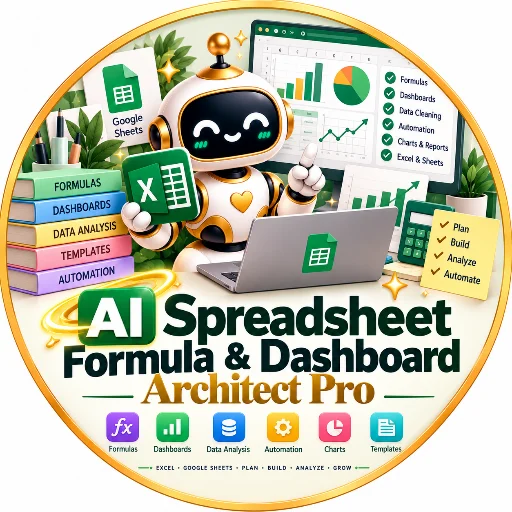 AI Spreadsheet Formula & Dashboard Architect Pro