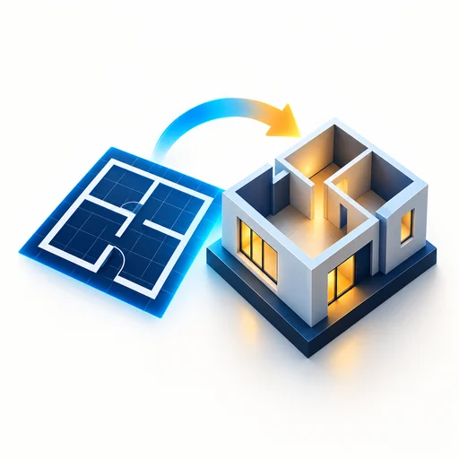 Floorplan to 3D Visual Brief